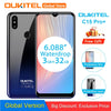 OUKITEL C15 Pro+ 6.088'' 19:9 Android 9.0 Pie 3GB 32GB MT6761 Waterdrop Smartphone Fingerprint Face ID 5G WiFi 4G Mobile Phone