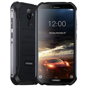 DOOGEE S40 IP68/IP69K 4G Rugged Mobile Phone 3GB RAM 32GB ROM Android 9.0 5.5 inch 4650mAh MT6739 Quad Core 8.0MP 4G Smartphone