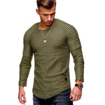 ZOGAA Autumn Winter Sweater Men New Arrival Casual Pullover Men Long Sleeve O-Neck Patchwork Knitted Solid Men Sweaters