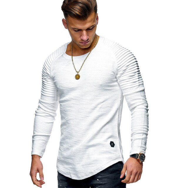 ZOGAA Autumn Winter Sweater Men New Arrival Casual Pullover Men Long Sleeve O-Neck Patchwork Knitted Solid Men Sweaters