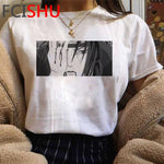 Naruto Aesthetic Hip Hop Tshirt Men/women Sasuke Funny Cartoon T-shirt Fashion Streetwear T Shirt Japanese Anime Top Tees Male