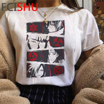 Naruto Aesthetic Hip Hop Tshirt Men/women Sasuke Funny Cartoon T-shirt Fashion Streetwear T Shirt Japanese Anime Top Tees Male