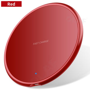 10W Fast Wireless Charger For iphone 11 8 Plus Qi Wireless Charging Pad For Samsung S10 Huawei P30 Pro Phone Charger Adapter