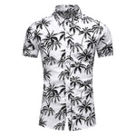 2020 Summer Short Sleeve shirt Mens Casual Flower Beach Hawaiian Shirts slim fit Floral Shirts Men Plus Size 5XL 6XL 7XL