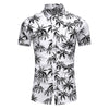 2020 Summer Short Sleeve shirt Mens Casual Flower Beach Hawaiian Shirts slim fit Floral Shirts Men Plus Size 5XL 6XL 7XL