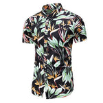 2020 Summer Short Sleeve shirt Mens Casual Flower Beach Hawaiian Shirts slim fit Floral Shirts Men Plus Size 5XL 6XL 7XL