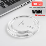10W Qi Wireless Charger Slim Metal Pad for iPhone 11 Samsung S20 S10 S9 Note 8 9 10 Fast Wireless Charging Quick Charge Adapter