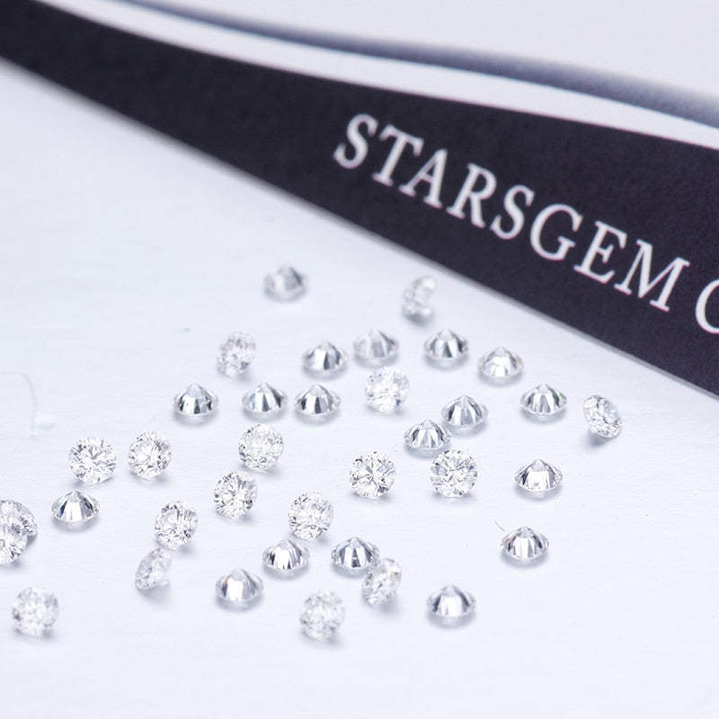 0.8-2.6mm small size Lab Grown Diamond GH Color VS clarity round HPHT Diamond High Quality loose lab diamond for Jewelry making
