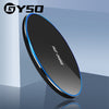 GYSO Qi Wireless Charger Pad 20W Fast Charging for Samsung S20 S10 Note 10 iPhone 11 Pro Xs Max X 8 Plus Wireless Quick Charge