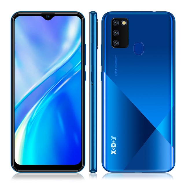 XGODY S20+ Smartphone Android 9.0 4G 6.53" 19:9 Waterdrop Mobile Phone 2GB 16GB MTK6737 Quad Core 3000mAh 8MP Camera Cell Phones