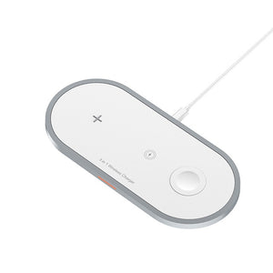 3 in 1 Wireless Charger Pad 10W Fast Wireless Charging For iPhone 11 Pro XR XS for Apple Watch Series 5 4 3 Airpods 2 Pro Charge