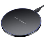 10W Qi Wireless Charger For iPhone 11 Pro Xs Max Xr AirPods Induction Fast Wireless Charging Pad For Samsung Galaxy Note Xiaomi