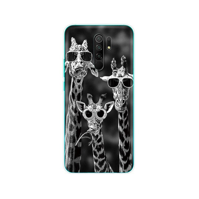 For xiaomi redmi 9 Case Silicon Back Cover Phone Case For redmi 9 Soft Case 6.53 inch etui coque bumper shockproof protective