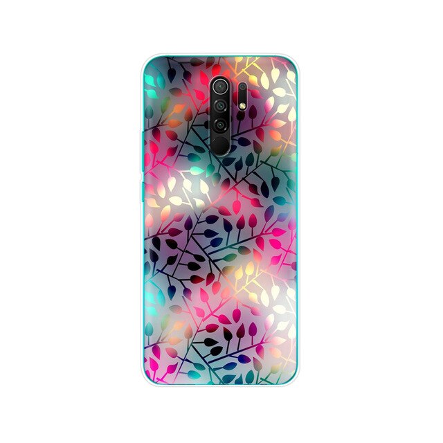 For xiaomi redmi 9 Case Silicon Back Cover Phone Case For redmi 9 Soft Case 6.53 inch etui coque bumper shockproof protective