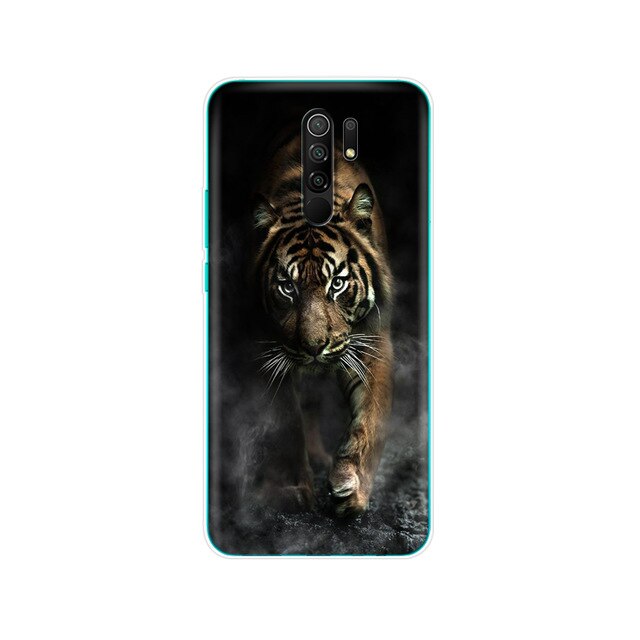 For xiaomi redmi 9 Case Silicon Back Cover Phone Case For redmi 9 Soft Case 6.53 inch etui coque bumper shockproof protective