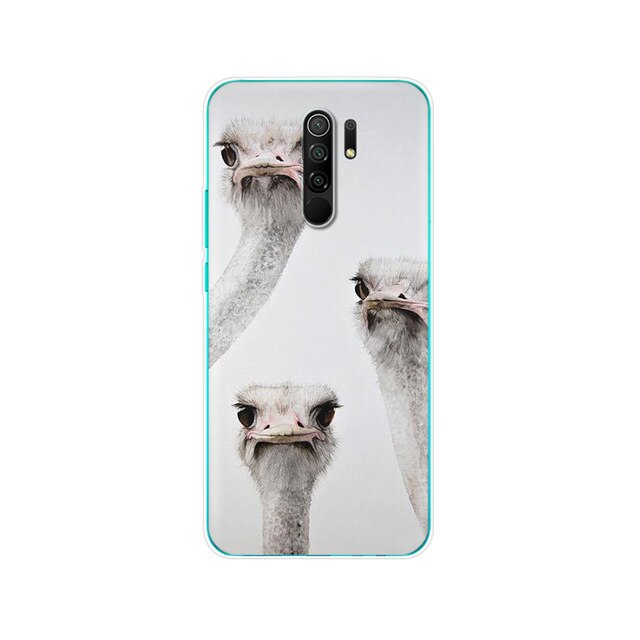 For xiaomi redmi 9 Case Silicon Back Cover Phone Case For redmi 9 Soft Case 6.53 inch etui coque bumper shockproof protective