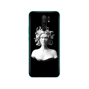 For xiaomi redmi 9 Case Silicon Back Cover Phone Case For redmi 9 Soft Case 6.53 inch etui coque bumper shockproof protective