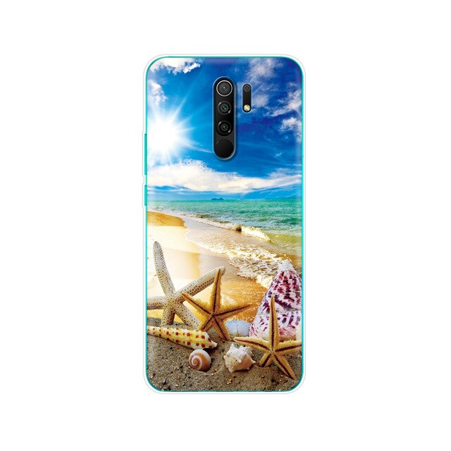 For xiaomi redmi 9 Case Silicon Back Cover Phone Case For redmi 9 Soft Case 6.53 inch etui coque bumper shockproof protective