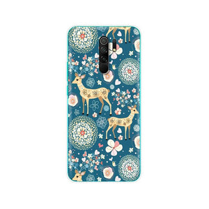 For xiaomi redmi 9 Case Silicon Back Cover Phone Case For redmi 9 Soft Case 6.53 inch etui coque bumper shockproof protective