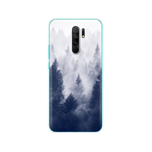 For xiaomi redmi 9 Case Silicon Back Cover Phone Case For redmi 9 Soft Case 6.53 inch etui coque bumper shockproof protective