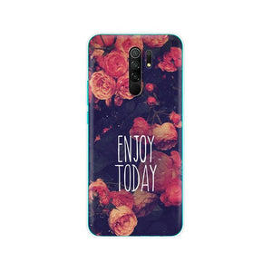 For xiaomi redmi 9 Case Silicon Back Cover Phone Case For redmi 9 Soft Case 6.53 inch etui coque bumper shockproof protective