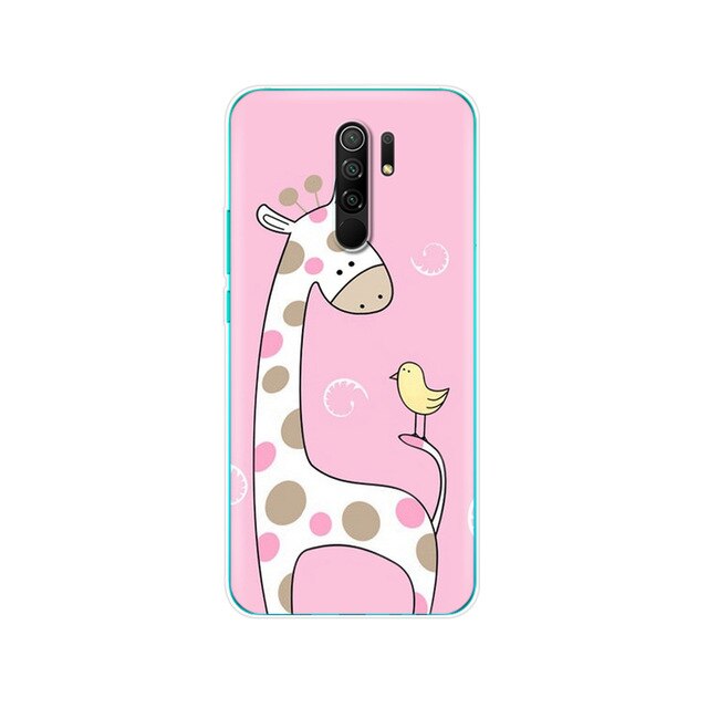 For xiaomi redmi 9 Case Silicon Back Cover Phone Case For redmi 9 Soft Case 6.53 inch etui coque bumper shockproof protective