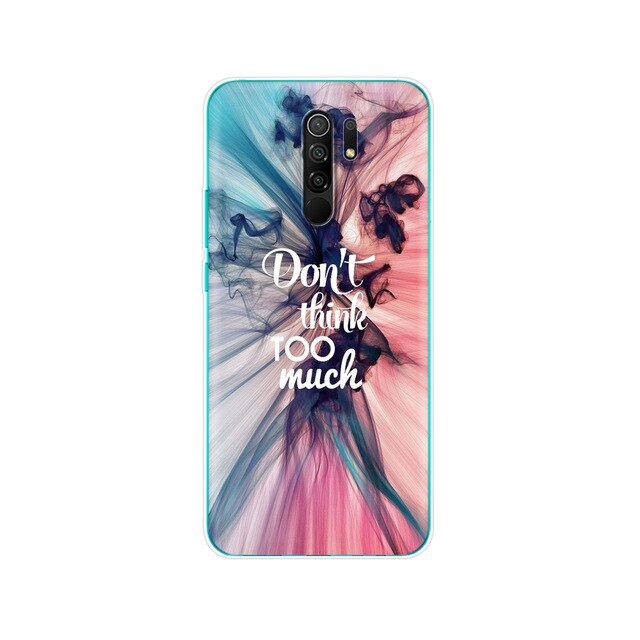 For xiaomi redmi 9 Case Silicon Back Cover Phone Case For redmi 9 Soft Case 6.53 inch etui coque bumper shockproof protective