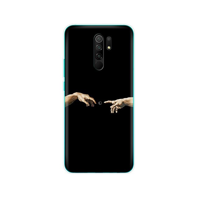 For xiaomi redmi 9 Case Silicon Back Cover Phone Case For redmi 9 Soft Case 6.53 inch etui coque bumper shockproof protective