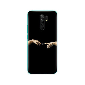 For xiaomi redmi 9 Case Silicon Back Cover Phone Case For redmi 9 Soft Case 6.53 inch etui coque bumper shockproof protective