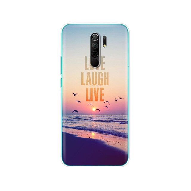 For xiaomi redmi 9 Case Silicon Back Cover Phone Case For redmi 9 Soft Case 6.53 inch etui coque bumper shockproof protective