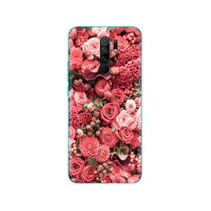 For xiaomi redmi 9 Case Silicon Back Cover Phone Case For redmi 9 Soft Case 6.53 inch etui coque bumper shockproof protective