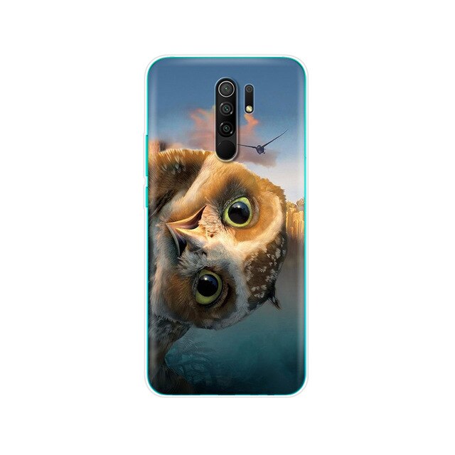 For xiaomi redmi 9 Case Silicon Back Cover Phone Case For redmi 9 Soft Case 6.53 inch etui coque bumper shockproof protective
