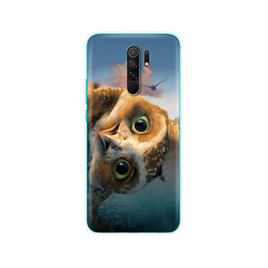 For xiaomi redmi 9 Case Silicon Back Cover Phone Case For redmi 9 Soft Case 6.53 inch etui coque bumper shockproof protective