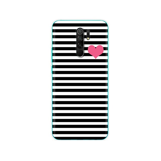 For xiaomi redmi 9 Case Silicon Back Cover Phone Case For redmi 9 Soft Case 6.53 inch etui coque bumper shockproof protective