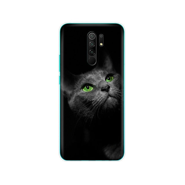 For xiaomi redmi 9 Case Silicon Back Cover Phone Case For redmi 9 Soft Case 6.53 inch etui coque bumper shockproof protective