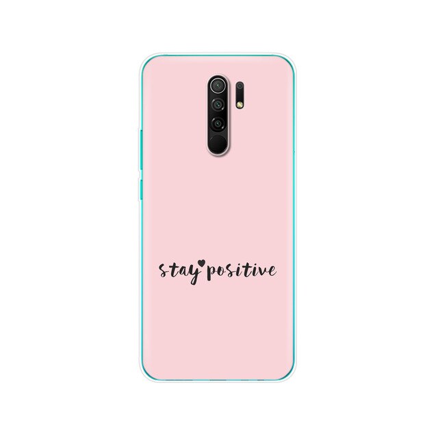 For xiaomi redmi 9 Case Silicon Back Cover Phone Case For redmi 9 Soft Case 6.53 inch etui coque bumper shockproof protective