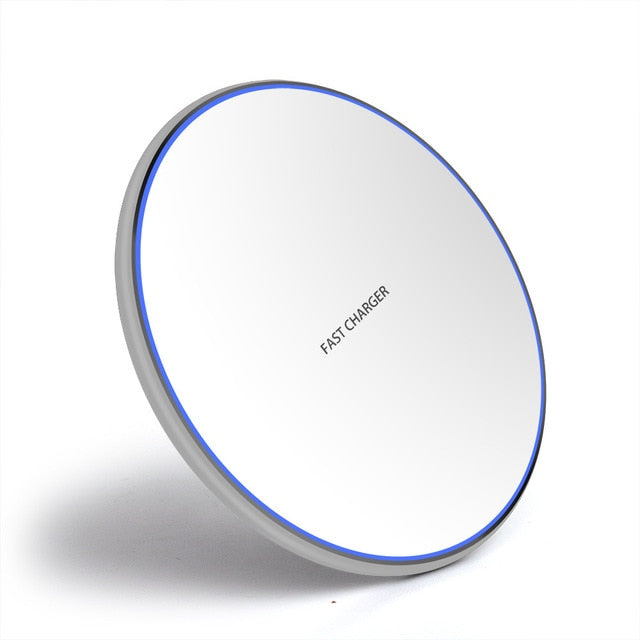 10W Qi Wireless Charger For iPhone 11 Pro Xs Max Xr AirPods Induction Fast Wireless Charging Pad For Samsung Galaxy Note Xiaomi
