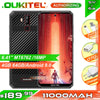OUKITEL K13 Pro 6.41'' 11000mAh 4GB 64GB Smartphone MT6762 Octa Core Android 9.0 NFC Mobile Phone Face ID 5V/ 6A Fast Charge