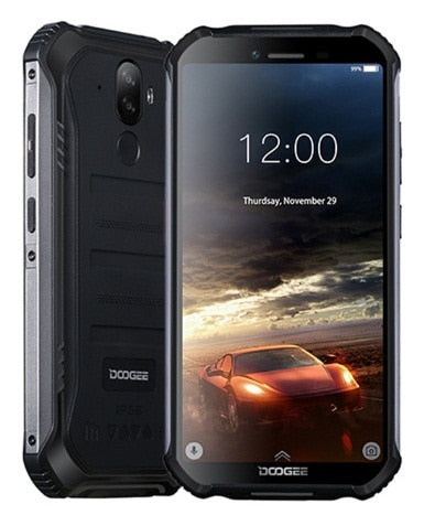 Original DOOGEE S40 3GB 32GB Android 9.0 4650mAh Smartphone IP68/IP69K waterproof 5.5inch MT6739 8MP NFC Face ID 4G Mobile Phone