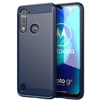 2020 News Case for Moto G8 Power Lite Fitted Cover Carbon Fiber Soft Silicone Shockproof Case for Moto G8 play Moto G8 PLUS