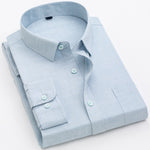 Light color printing fashion casual long sleeve shirt slim Men's shirt New store opening special men's long-sleeved shirt
