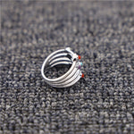 Anillos de plata 925 de ley mujer Brand Rings For Woman plata de ley 925 Fine Jewelry